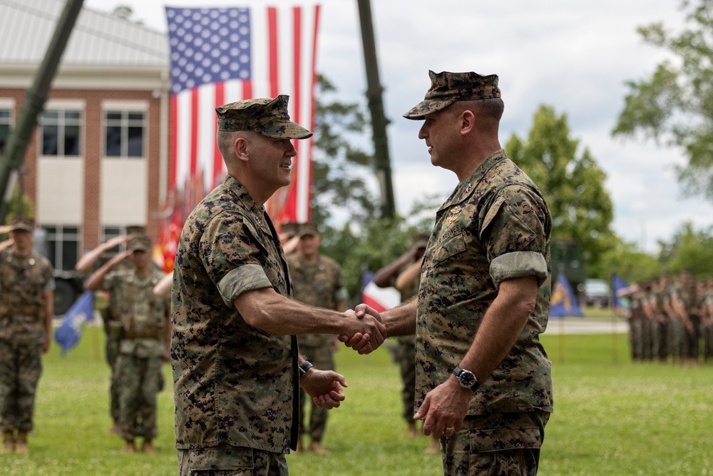 2nd Marine Aircraft Wing Change of Command