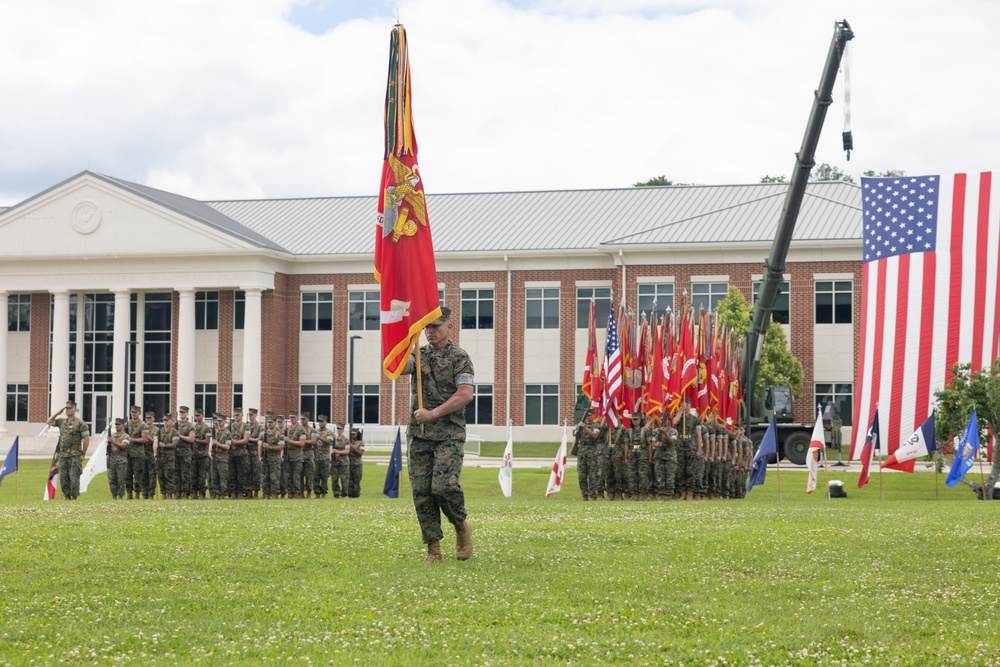 2nd Marine Aircraft Wing Change of Command