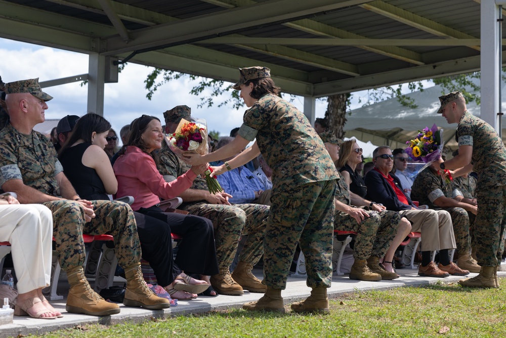 2nd Marine Aircraft Wing Change of Command