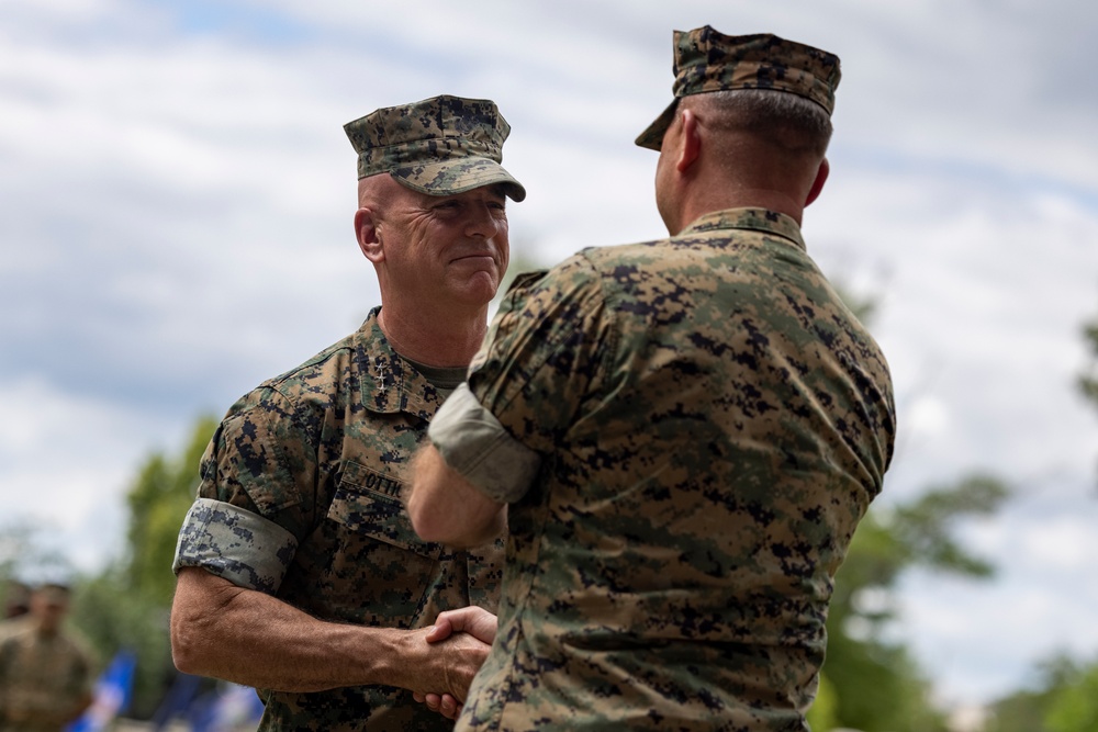 2nd Marine Aircraft Wing Change of Command