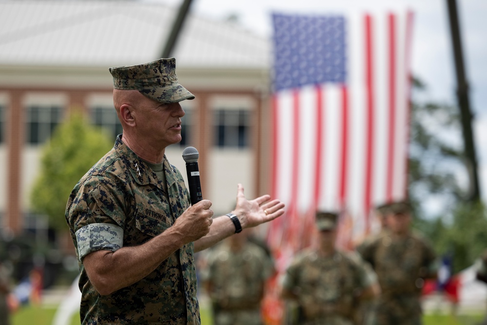 2nd Marine Aircraft Wing Change of Command