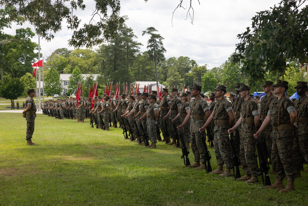 2nd Marine Aircraft Wing Change of Command