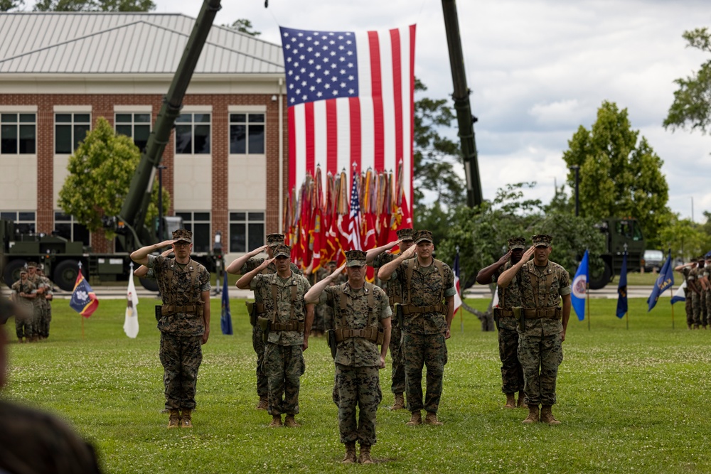 2nd Marine Aircraft Wing Change of Command