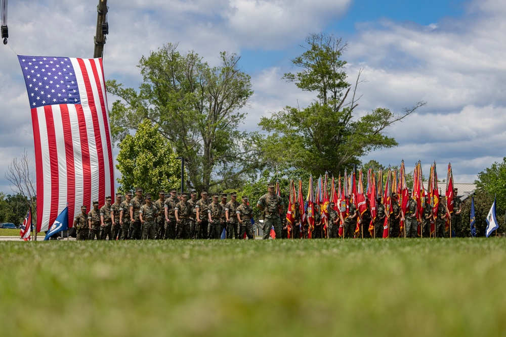 2nd Marine Aircraft Wing Change of Command