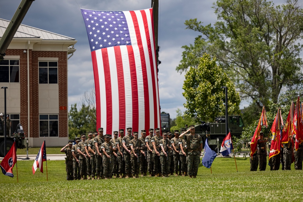 2nd Marine Aircraft Wing Change of Command