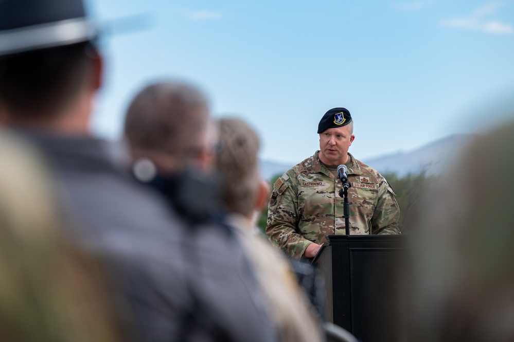 Police week opening ceremony at Nellis AFB