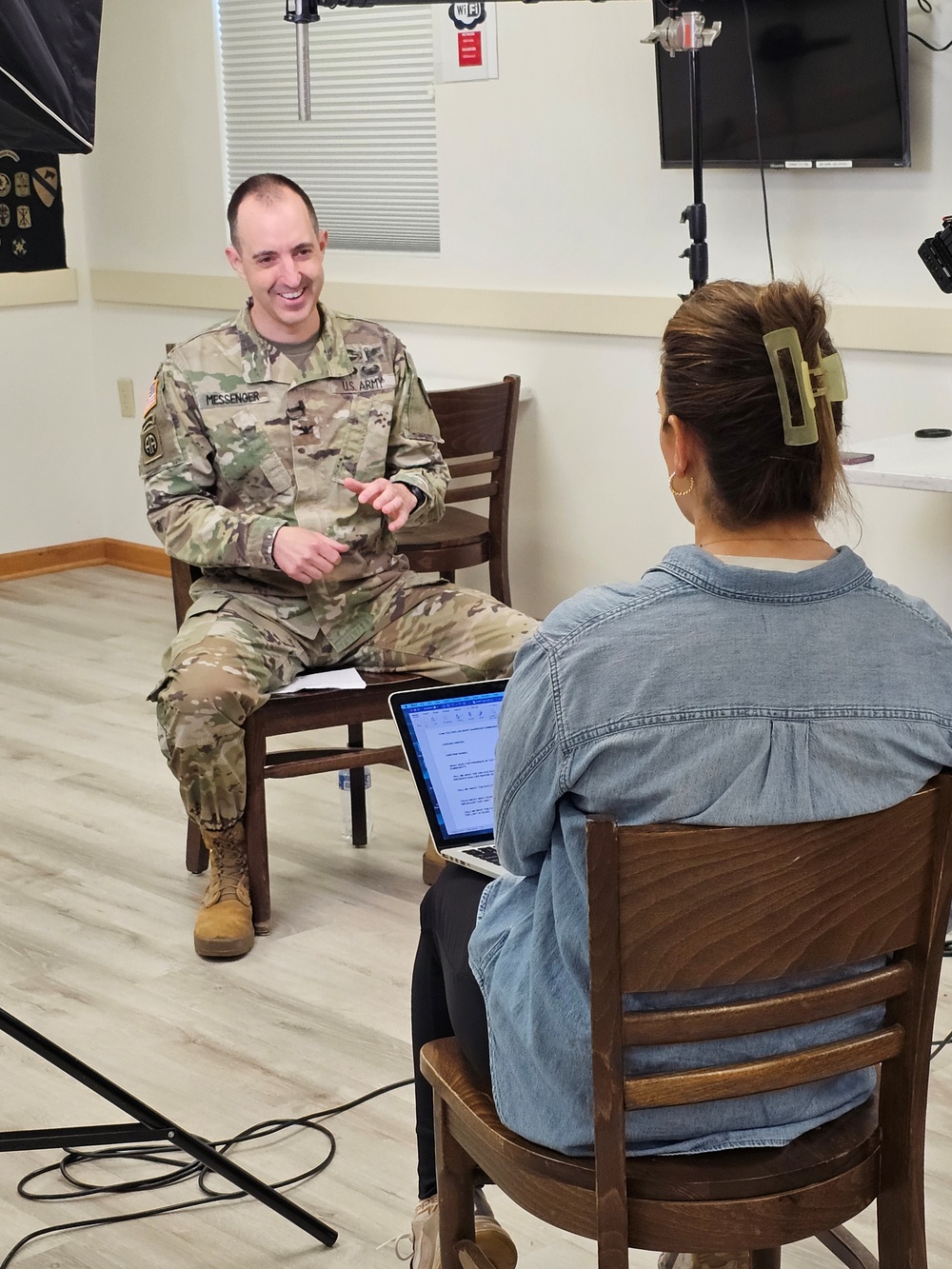 Good Morning America visits Fort McCoy for focus on special volunteer