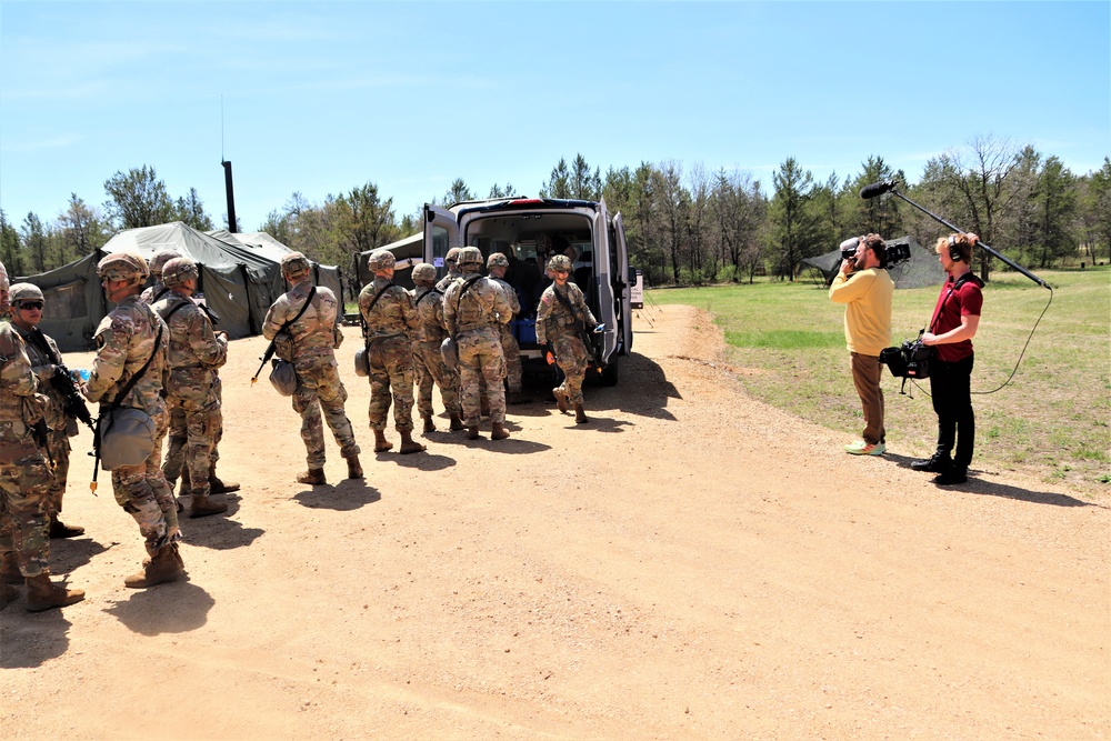 Good Morning America visits Fort McCoy for focus on special volunteer