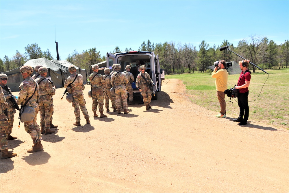 Good Morning America visits Fort McCoy for focus on special volunteer