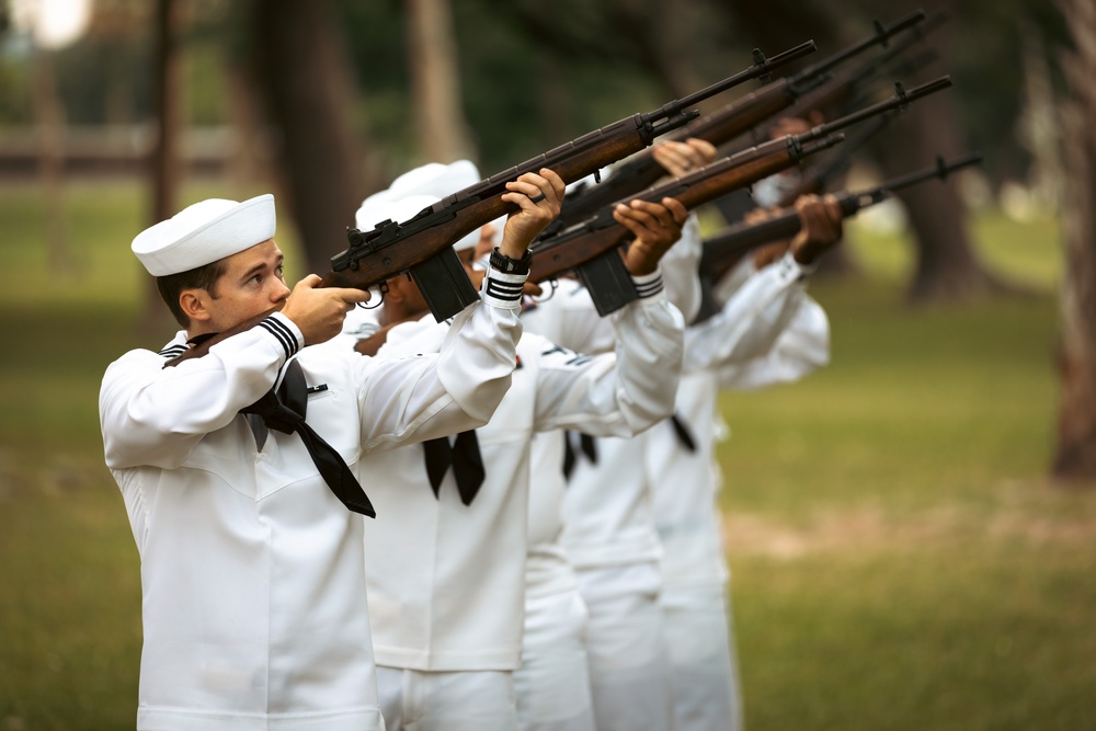 Naval Station Mayport Holds 37th Annual Memorial for the USS Stark (FFG-31)