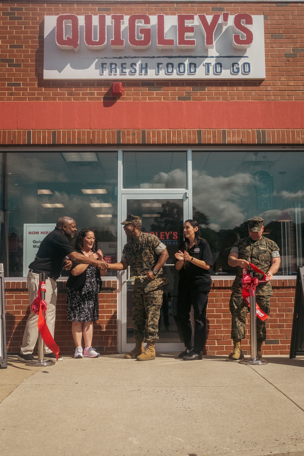 The Quigley's Grand Opening Ceremony on the Main side of Marine Corps Base Quantico