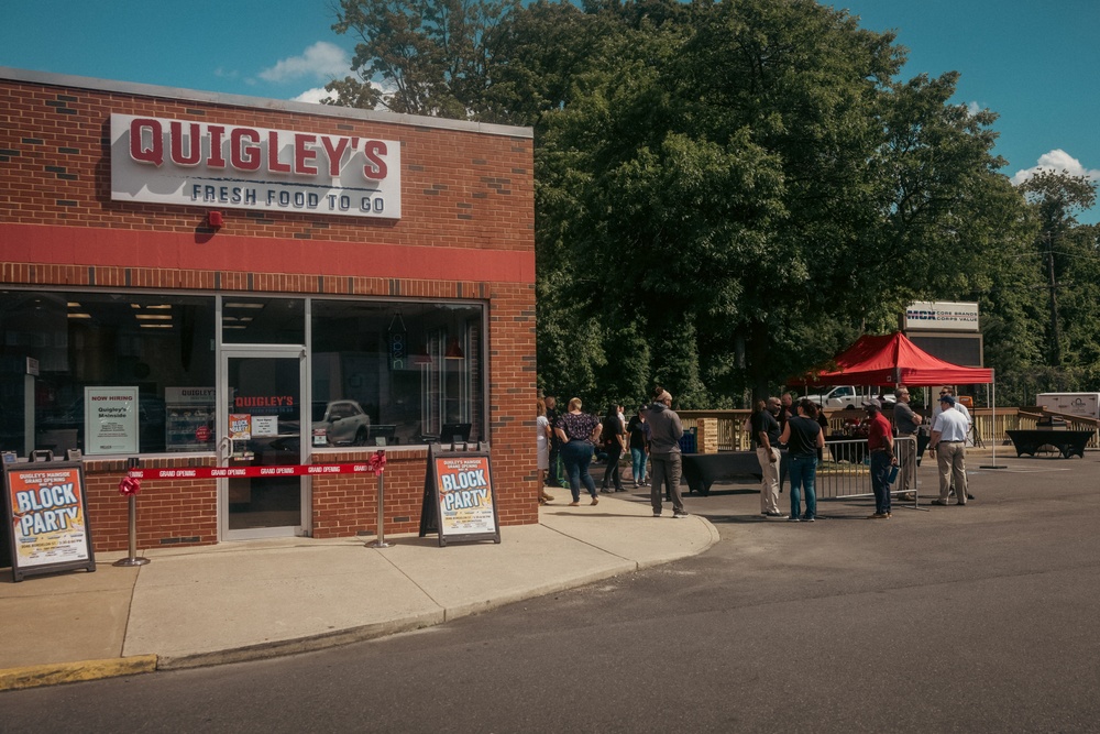 The Quigley's Grand Opening Ceremony on the Main side of Marine Corps Base Quantico