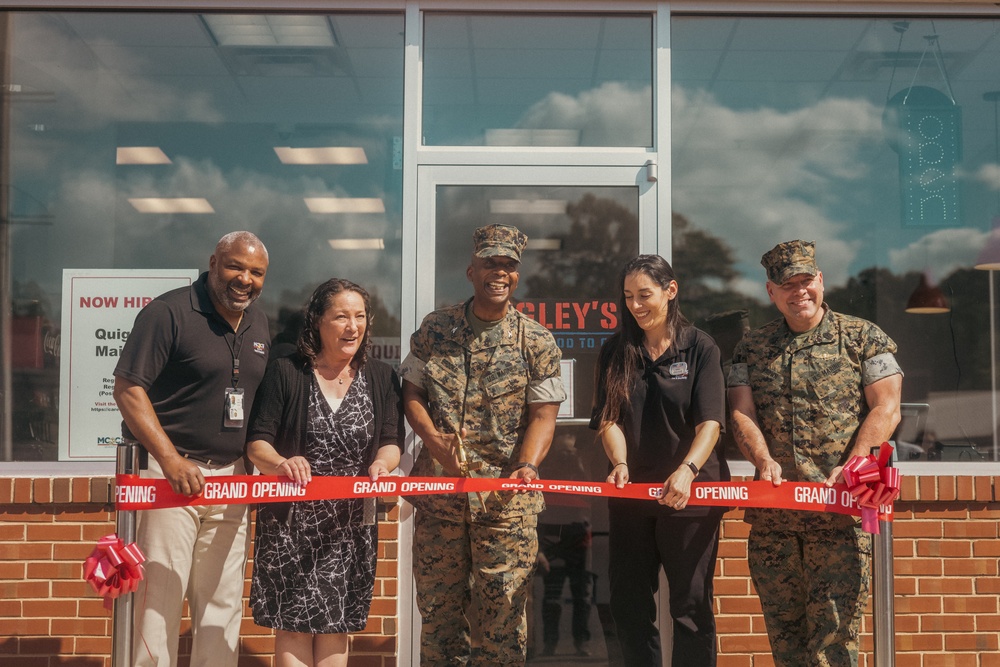 The Quigley's Grand Opening Ceremony on the Main side of Marine Corps Base Quantico