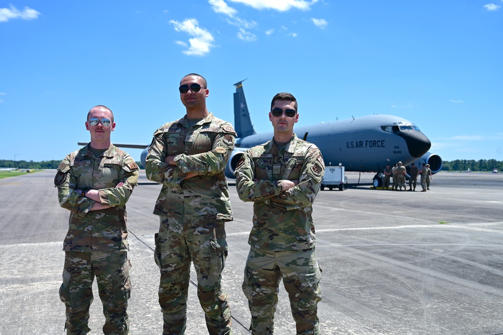 KC-135 incentive flight during Sentry Savannah 2024
