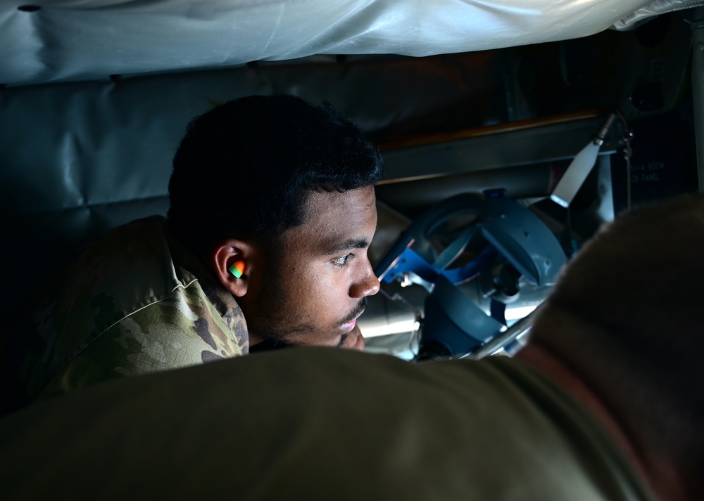 KC-135 incentive flight During Sentry Savannah 2024