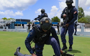 TRADEWINDS 24 participants conduct full mission profile with active shooter and public order scenarios