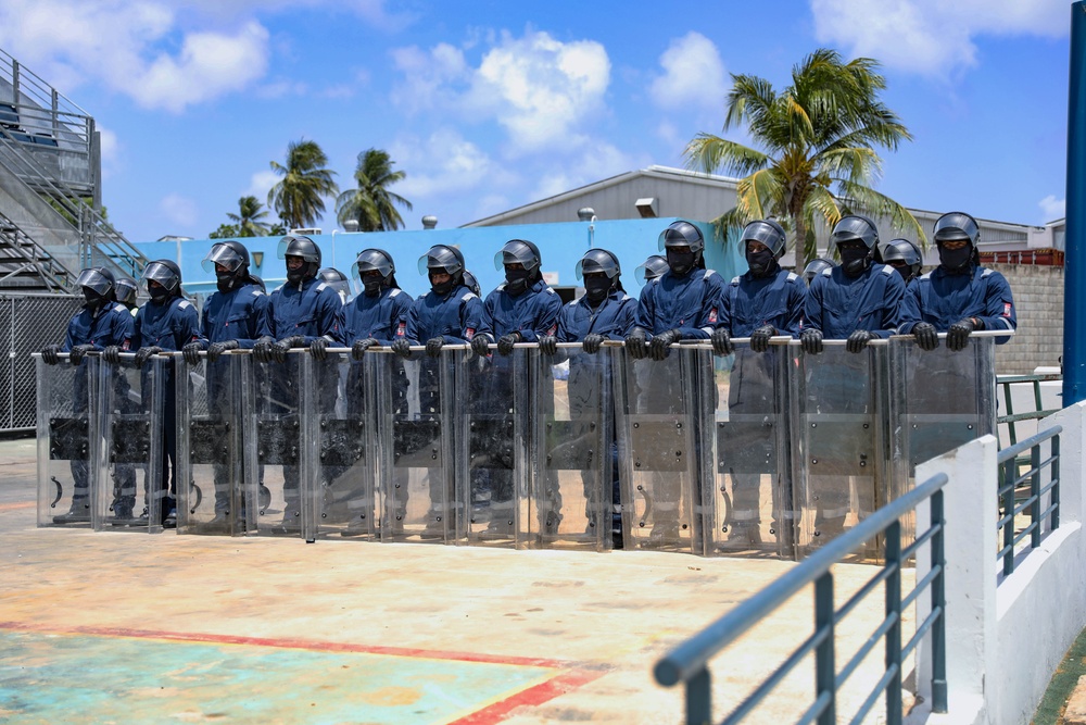 TRADEWINDS 24 participants conduct full mission profile with active shooter and public order scenarios