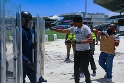 TRADEWINDS 24 participants conduct full mission profile with active shooter and public order scenarios [Image 13 of 17]