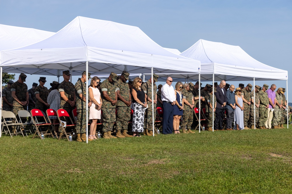 2nd Medical Battalion Change of Command Ceremony