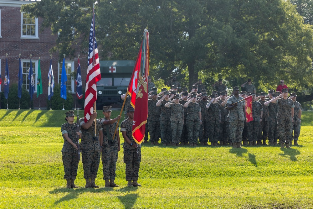 2nd Medical Battalion Change of Command Ceremony