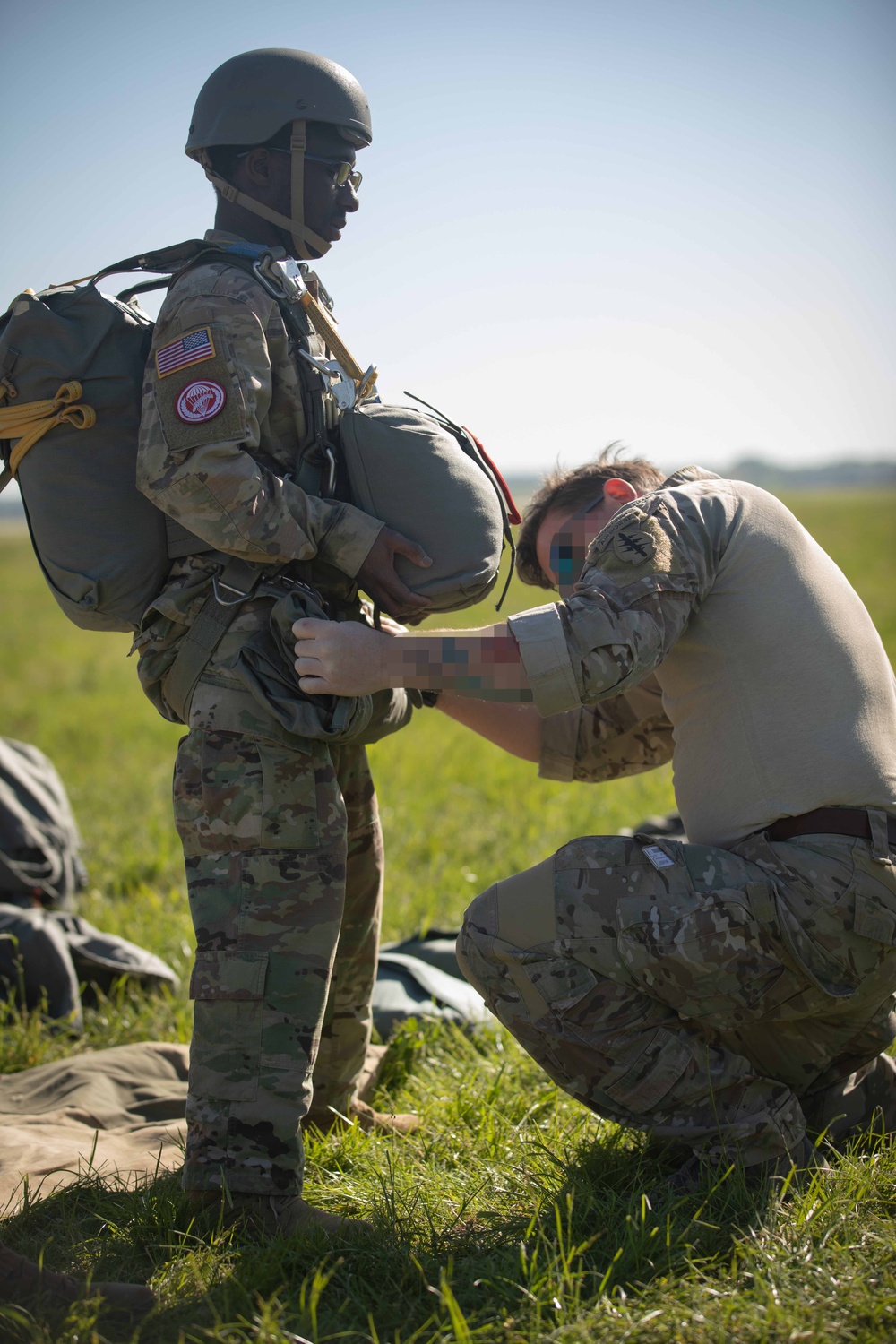 U.S. Army 10th Special Forces Group (Airborne) and Polish 6th Airborne Brigade perform a static line and high altitude low opening parachute jumps May 13-15, 2024 near Krakow Poland.