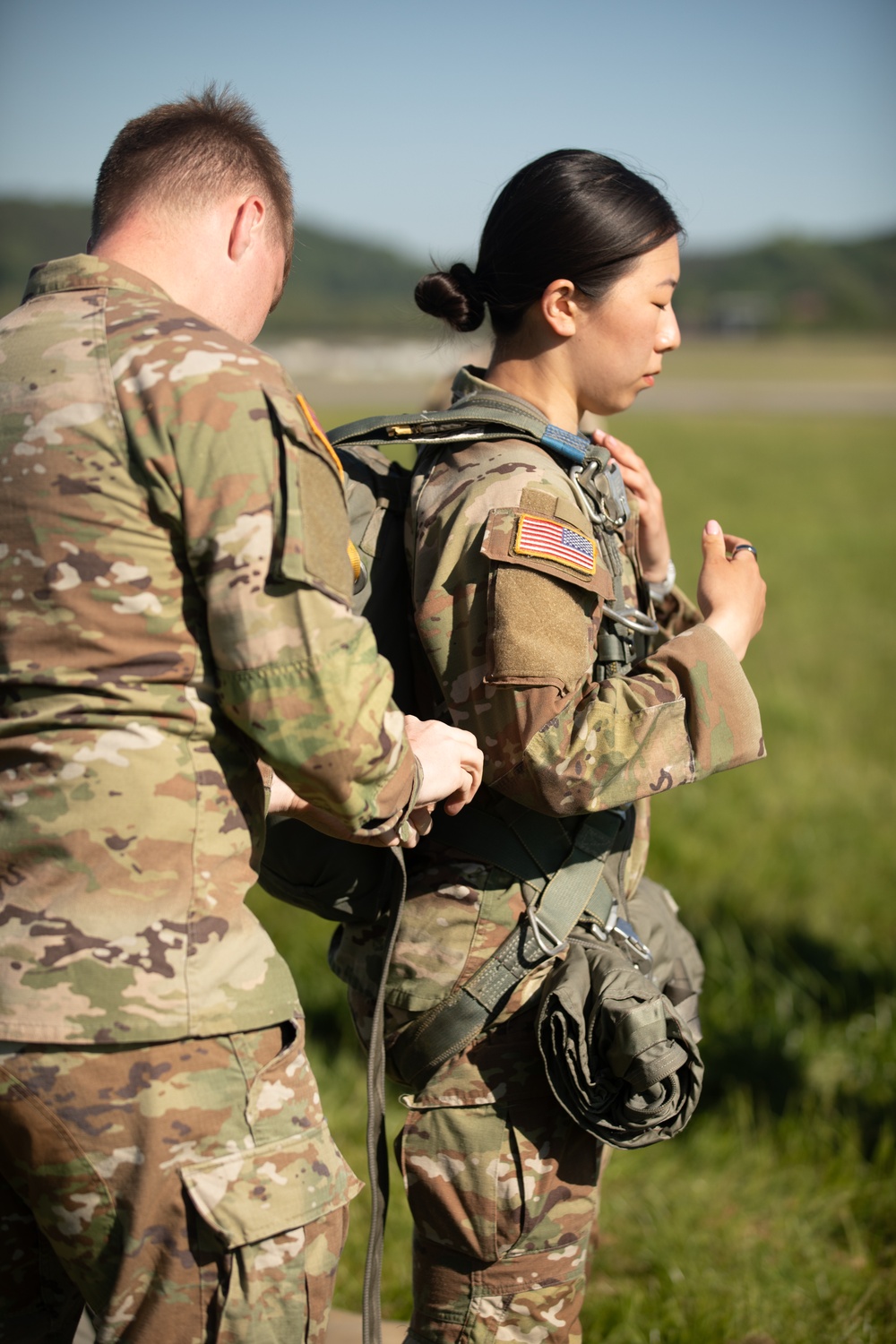 U.S. Army 10th Special Forces Group (Airborne) and Polish 6th Airborne Brigade perform a static line and high altitude low opening parachute jumps May 13-15, 2024 near Krakow Poland.