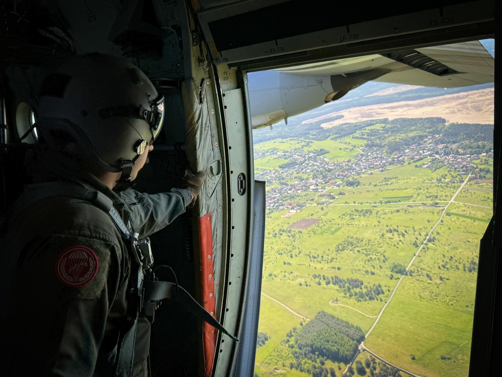 U.S. Army 10th Special Forces Group (Airborne) and Polish 6th Airborne Brigade perform a static line and high altitude low opening parachute jumps May 13-15, 2024 near Krakow Poland.