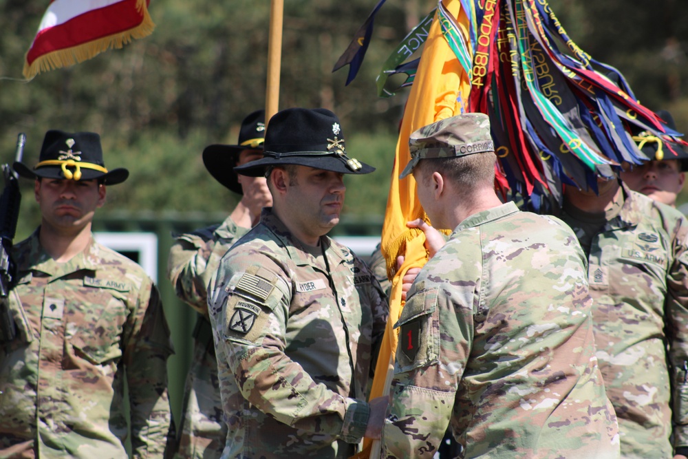 1st Squadron, 6th Cavalry Regiment Change of Command