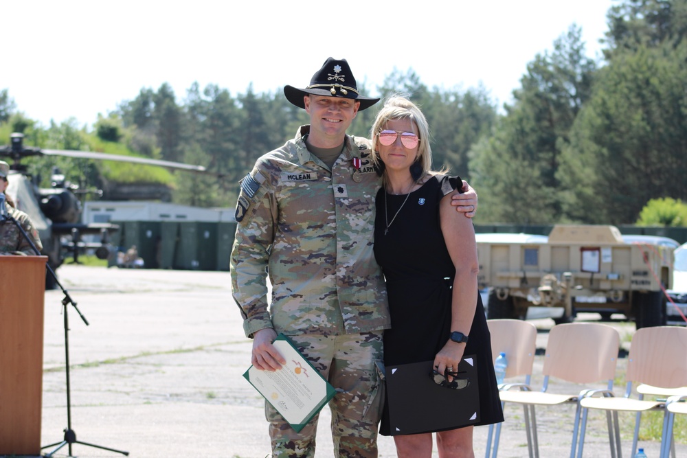 1st Squadron, 6th Cavalry Regiment Change of Command