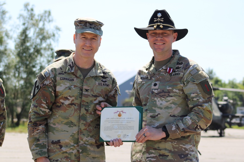 1st Squadron, 6th Cavalry Regiment Change of Command