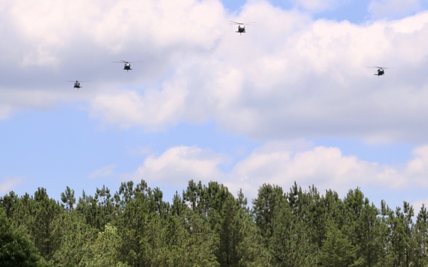 National Cemetery Fly Over