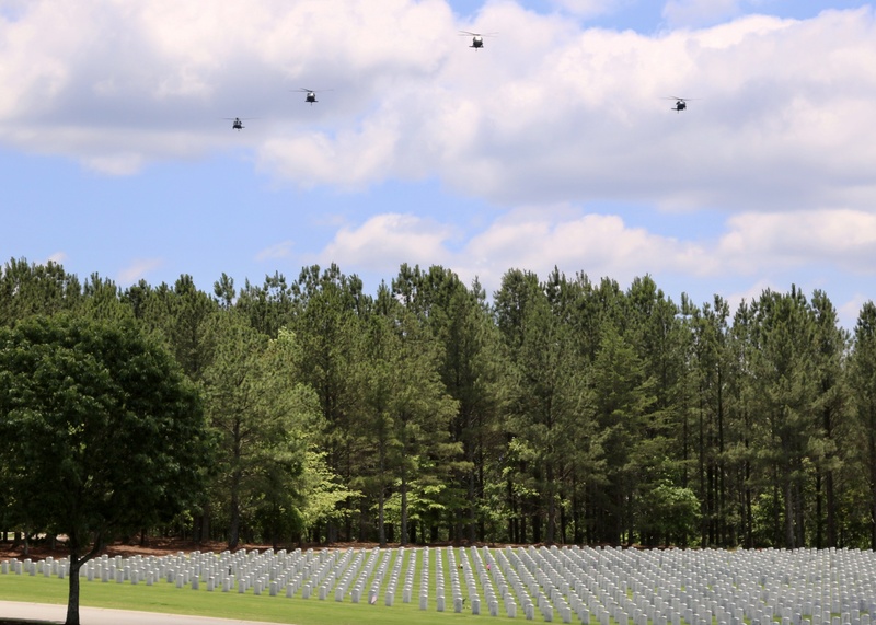 National Cemetery Fly Over