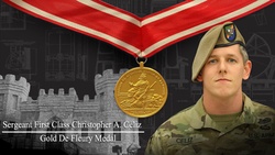 U.S. Army’s premier engineer award presented posthumously to Medal of Honor recipient