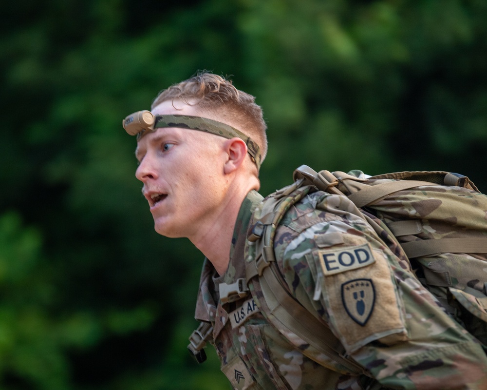 20th CBRNE Command Best Squad and Best Warrior 2024 Day 4: Ruck March