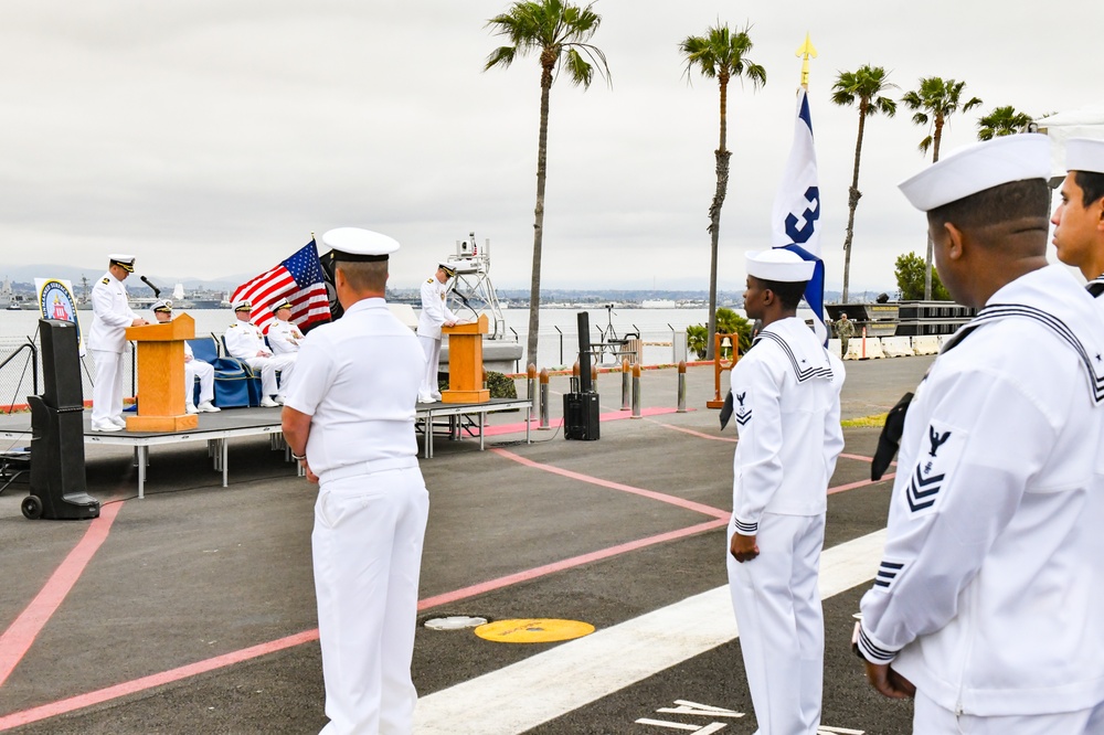 Standup Ceremony held for Unmanned Surface Vessel Squadron 3