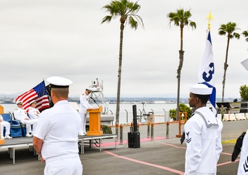 Standup Ceremony held for Unmanned Surface Vessel Squadron 3