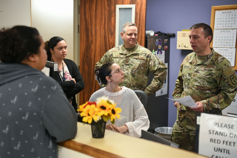 110th Medical Group learns patient administration efficiency at Tripler AMC