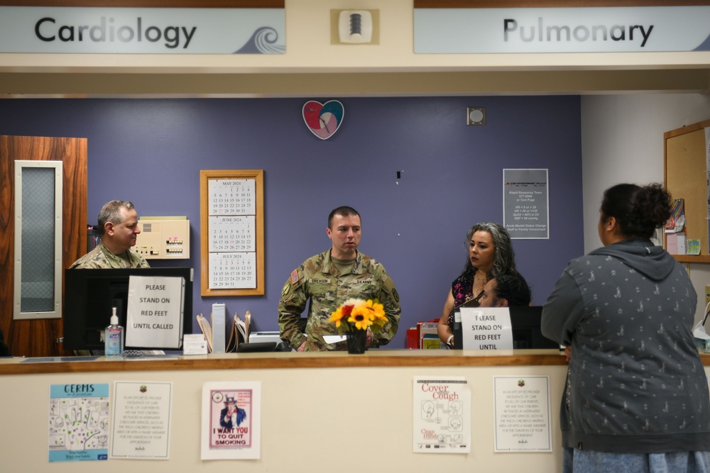 110th Medical Group learns patient administration efficiency at Tripler AMC