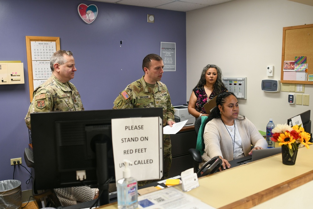 110th Medical Group learns patient administration efficiency at Tripler AMC