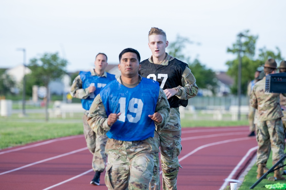 Best Redleg competitors do fitness test