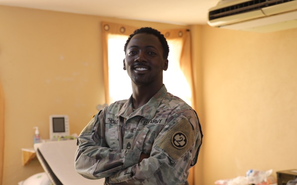 Faces of TRADEWINDS: Medical logistics sergeant supports readiness efforts with partner nations