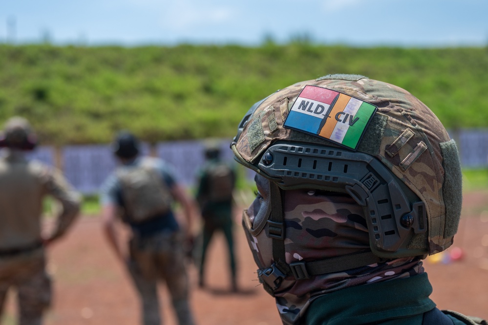 Ivorian SOF at the Range