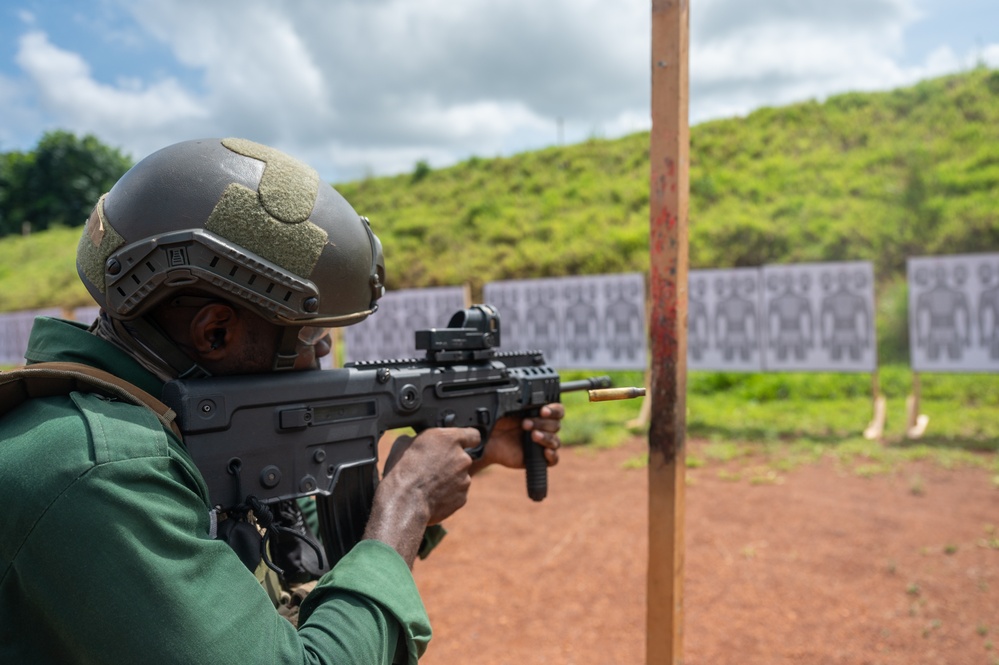 Ivorian SOF at the Range