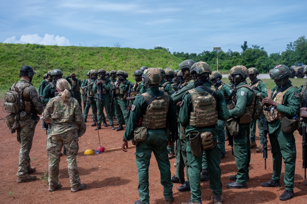 Ivorian SOF at the Range
