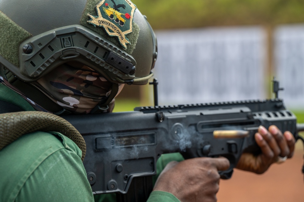 Ivorian SOF at the Range