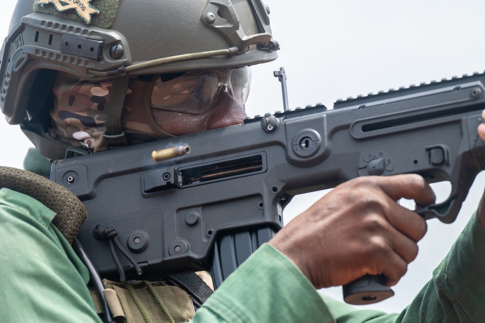 Ivorian SOF at the Range