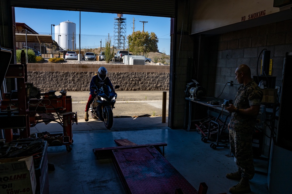 U.S. Marines with H&amp;HS Attend the Motorcycle Mentorship Program