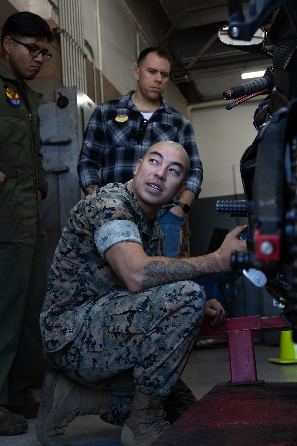 U.S. Marines with H&amp;HS Attend the Motorcycle Mentorship Program