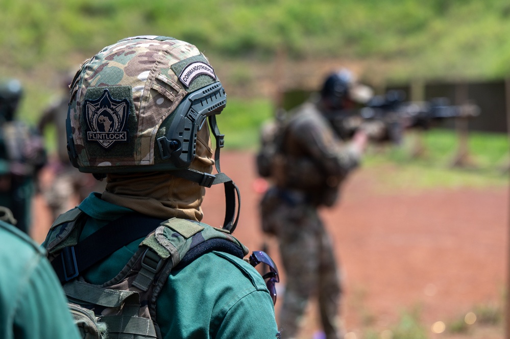 Ivorian SOF at the Range