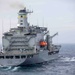 USS Ralph Johnson Conducts Replenishment at Sea.